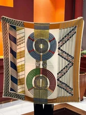 Exquisite Women Wrap Stole Designer Printed Square Shawl Silk Cashmere Scarf