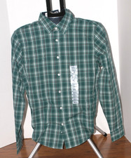 Men's GAP Button Down L/S Shirt -Sagebrush Plaid - Size Small