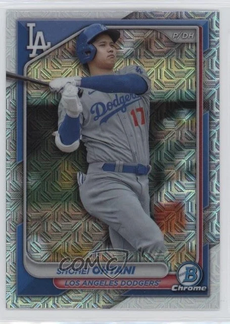 2024 Bowman Mega Box Chrome Mojo Refractor Shohei Ohtani #33