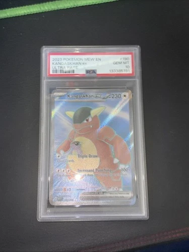 Pokémon TCG Kangaskhan EX 190/165 Ultra Rare Scarlet & Violet 151 PSA 10