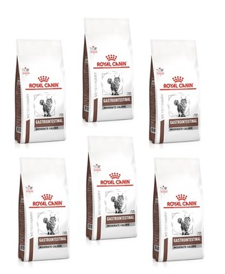 ROYAL CANIN Gastro Intestinal Moderate Calorie Feline futter Übergewicht 6x400g