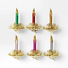 Target Wondershop 🕯️ Christmas Candolier Set New in Box 6 Pc SOLD OUT AT TARGET