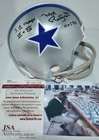 MEL RENFRO SIGNED 64-66 2 BAR MINI HELMET DALLAS COWBOYS 2X SB CHAMPSHOF 96 JSA