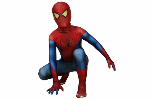 The Amazing Spider-Man Cosplay Costume Bodysuit Jumpsuit Kid Child Halloween - Picture 6 of 12