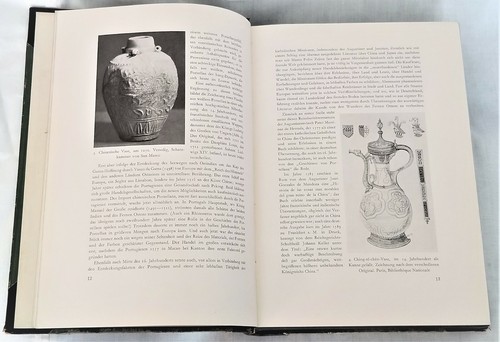 book Das Porzellan, The Porcelain, Friedrich H Hofmann, Green, Gilt, 1932, 10.5" - Foto 8 di 12