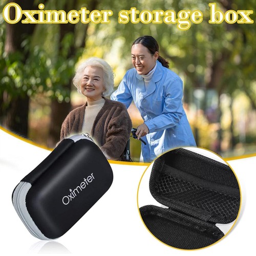 Storage Bag For Oximeter Finger Pulse Oximeter Pouch Bag Zipper Storage Bag New - Picture 6 of 11