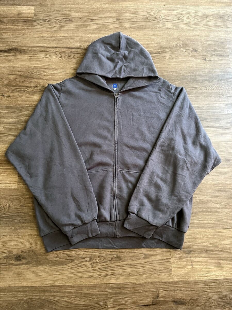 Yeezy Gap Zip Up Hoodie Dark Grey Size XXL (Exclusive) | eBay Yeezy Gap Zip Up Hoodie Dark Grey Size XXL (Exclusive) | eBay