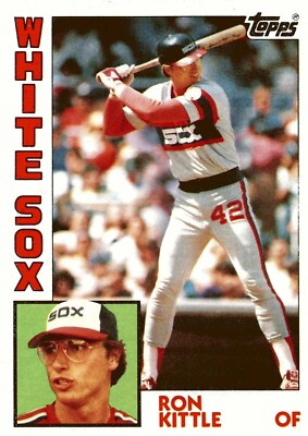 1984 Topps #480 Ron Kittle - Rookie Card - Chicago White Sox