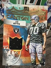 Donruss 2022 Jim Otto Canton Kings Patch NFL Las Vegas Raiders /199