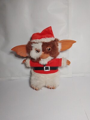 Neca Gremlins Gizmo Santa Christmas Plush Toy Mogwai Warner