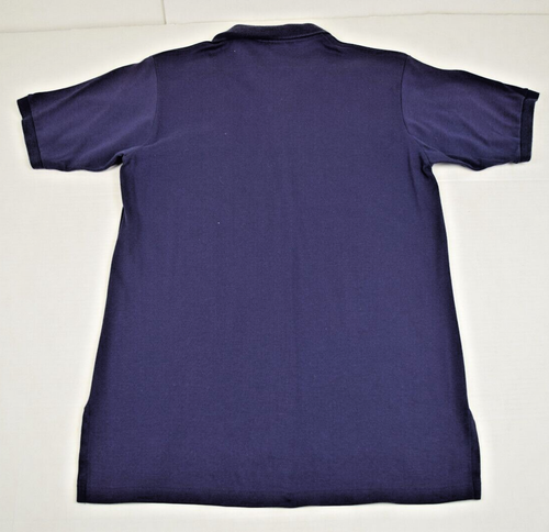 Vintage Polo Ralph Lauren Shirt Size S 80s Navy Blue Red Polo Player Made USA - Picture 2 of 8