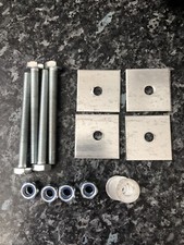 Vw T4 T5 T6 Caddy Rock And Roll Bed Fixing Kit / Bolts