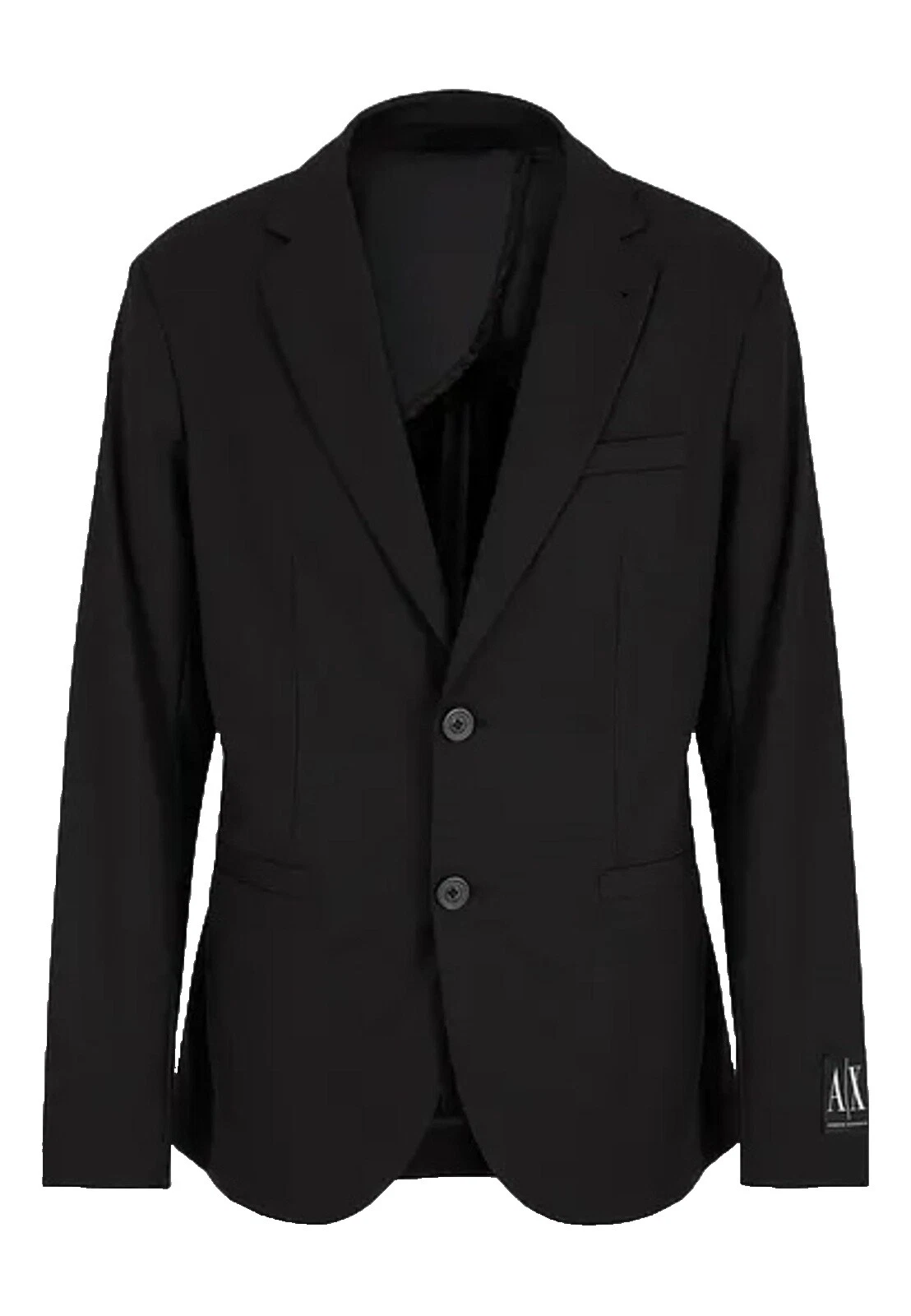 Abrigos Negro Armani Exchange, chaquetas y chalecos para hombres