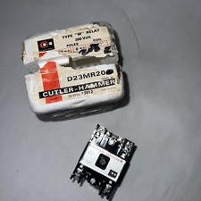 Cutler Hammer Type M Relay D23MR20 300V, Coil...
