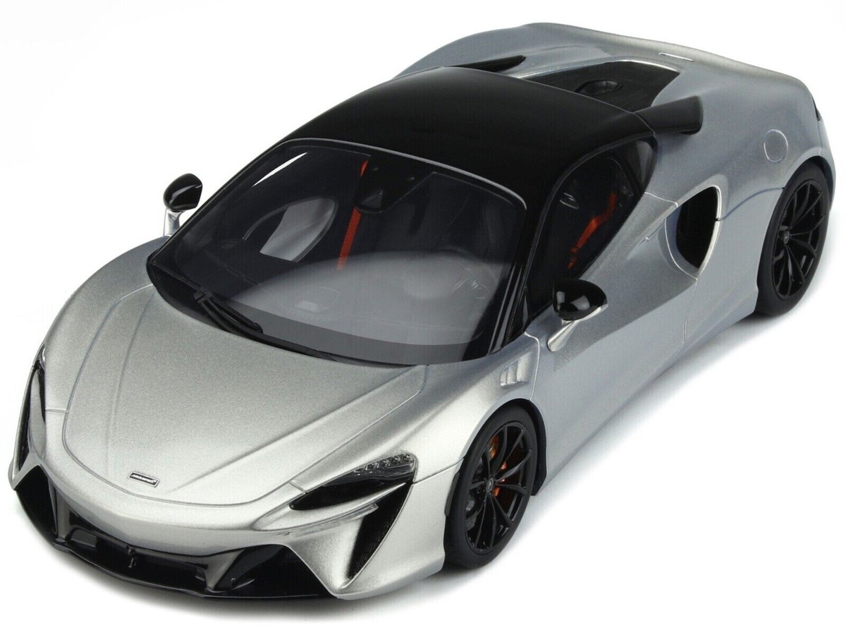 【美品】 TSM McLaren Artura 1/43 グレー 1/43 TSM McLaren Artura Spider (Tanzanite Blue) Car Model
