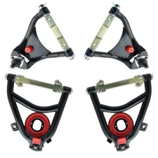 MBM LCAUCA5557KIT 1955-57 Chevy Tri Five Upper & Lower Tubular Control Arm Kit