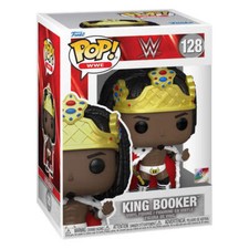 Producto oficial de Funko WWE King Booker Pop. Figura de acción coleccionable de
