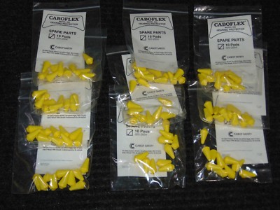 100 Pcs New Replacement E-A-R Caboflex Band Hearing Protector Ear Plugs Earplugs