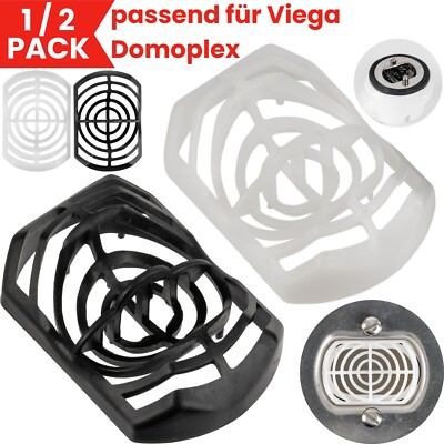 Haarfilter Dusche Ablauf Haarsieb kompatibel mit Viega Domoplex Tauchrohr Fänger