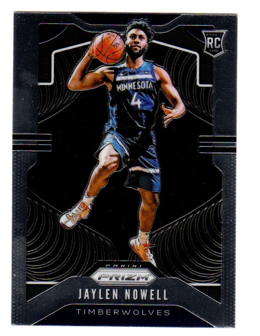 2019-20 Panini Prizm #281 Jaylen Nowell RC ROOKIE MINNESOTA TIMBERWOLVES