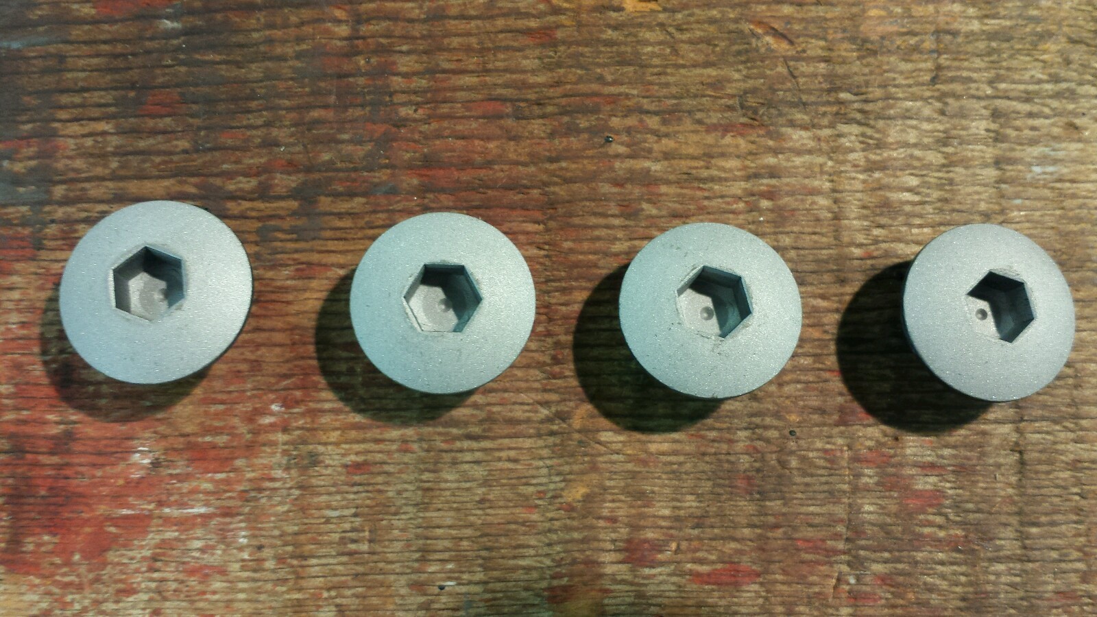 NOS OEM Harley Rocker Arm End Caps Raw Shovelhead Ironhead Sportster 70