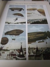 500 Jahre Post 2057 Luftpost Scherzkarten 1908