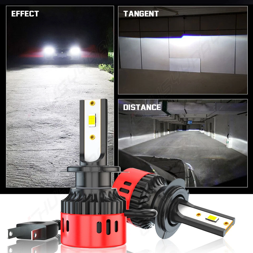 Противотуманная фара H7 H7 H11 6X 6000K белая светодиодная для BMW 323i 328i 340i xDrive - Изображение 4 из 4