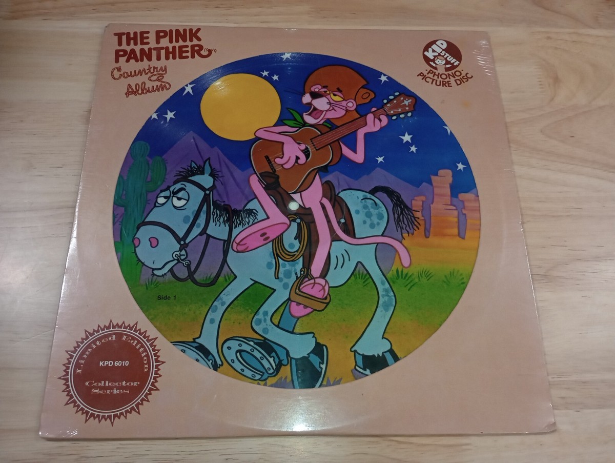 New The Pink Panther Country Album Kid Stuff Picture Disc Lp