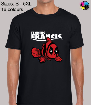 Finding Francis Superheld Film & Comic Fan Neuheit Regular Herren T-Shirt