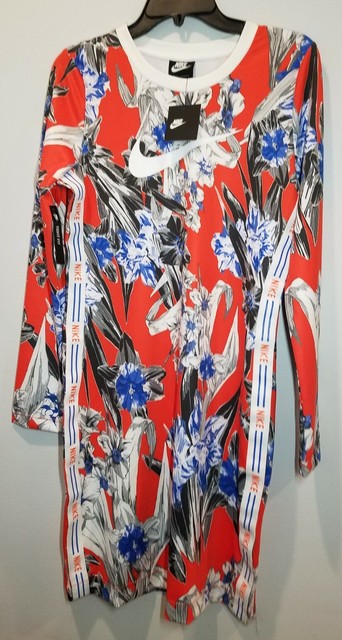 nike floral print dress
