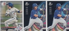 (3) 2017 2018 Vladimir Guerrero Jr Bowman & Platinum ROOKIE CARD Lot - Jays RC
