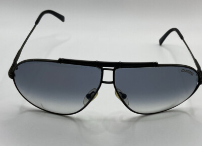 Vintage Carrera 5401 90 Sunglasses Gray Black Frames 62- 07 Small 125 - Main Image