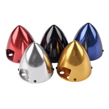 2 Hojas Aluminio V2 Spinner Especial Perforado para Avión RC con Adaptador de Propulsión 2.5"