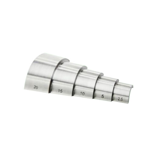 YUSHI Curved Pipe Block Step Wedge 2.50 5.00 10.00 15.00 20.00mm 304 Steel - Picture 4 of 5