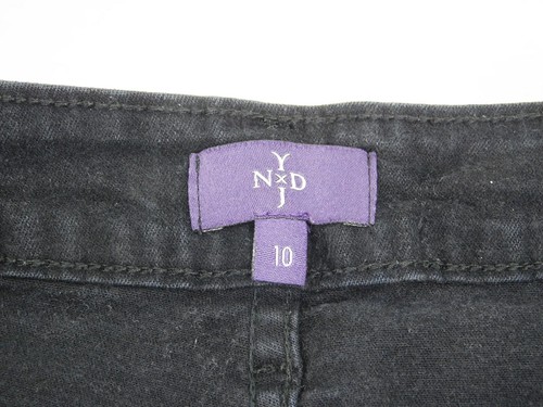 N.D.Y.J Womens Straight Jeans Size 10 Lift Tuck Technology Black. - Picture 4 of 15