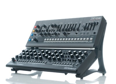 Erweiterter zweistufiger 3D-gedruckter Ständer für Roland Boutique TR-06 A-01 JP-08 SE-02...