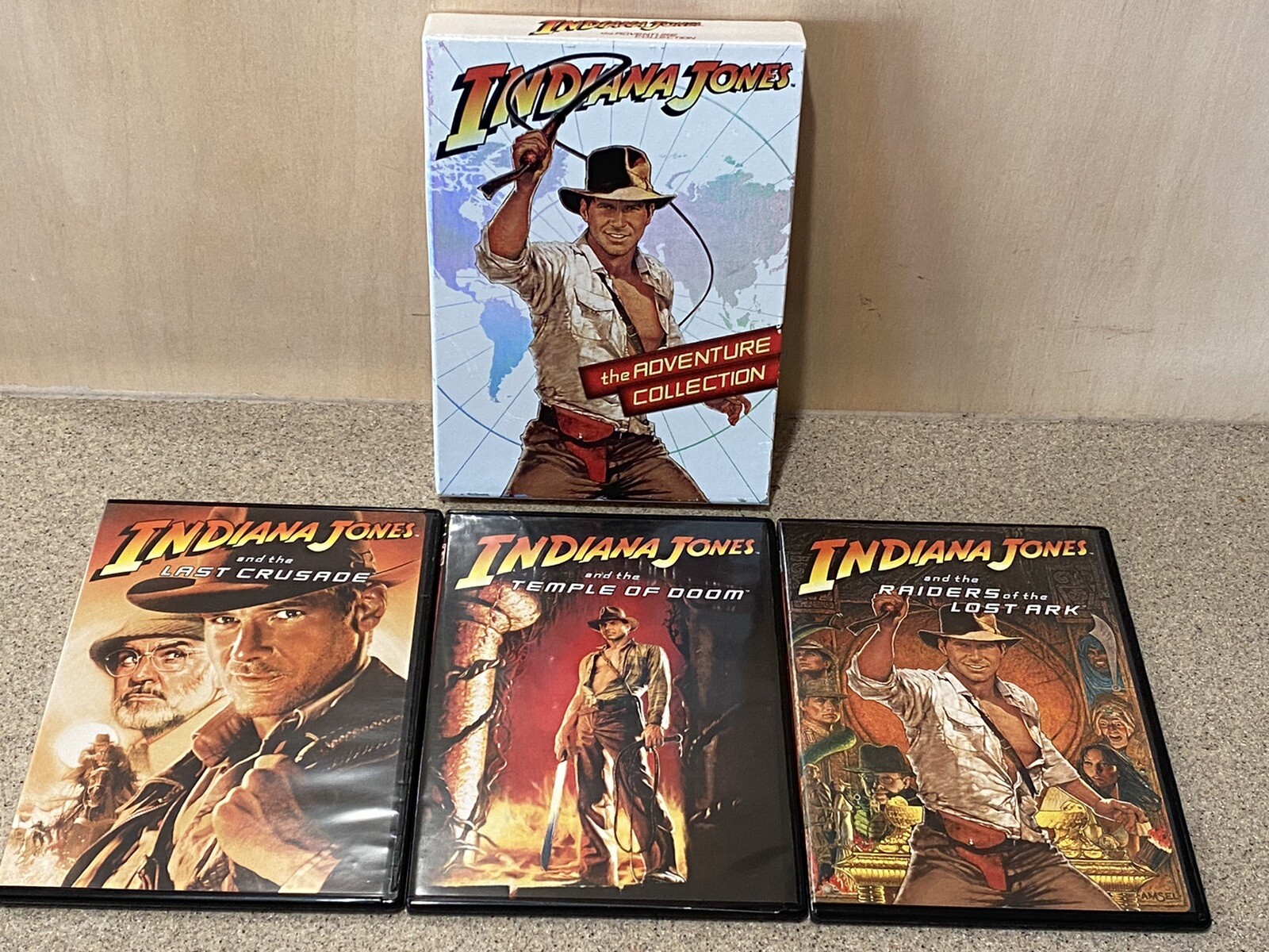 indiana jones dvd set