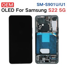 OEM OLED For Samsung Galaxy S22 5G S901U/U1 LCD Display Screen Green Replacement