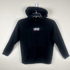 Vans The Original Off The Wall Youth Size L Hoodie Black