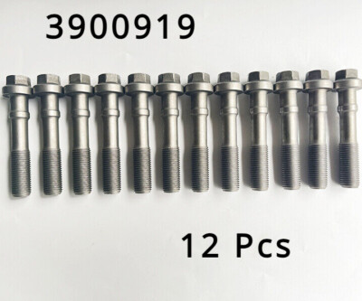 12 Pcs New Connecting Rod Bolt 3900919 Fits For Dodge Cummins Diesel*