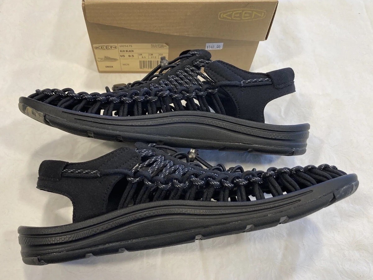 靴 KEEN UNEEK PREMIUM LEATHER BLACK 25cm KEEN Men's Uneek Sandal - Walmart.com