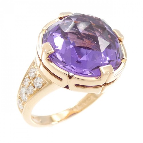 Authentic Bvlgari Parentesi Lente Shape cocktail Ring #270-003-909-9683