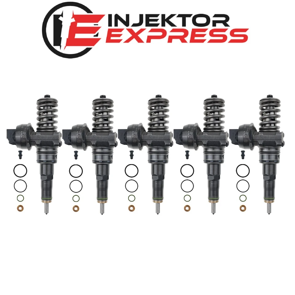 5x 0414720210 Pumpe Düse Einheit PDE VW Multivan Transporter 2.5 TDI 07Z130073F - Bild 4 von 4