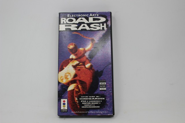 Road Rash (3DO, 1994) Longbox