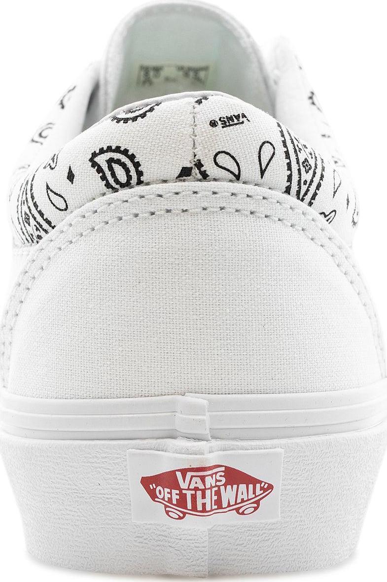 Vans Bold NI White Paisley Bandana Black VN0A3WLP42M Sneaker