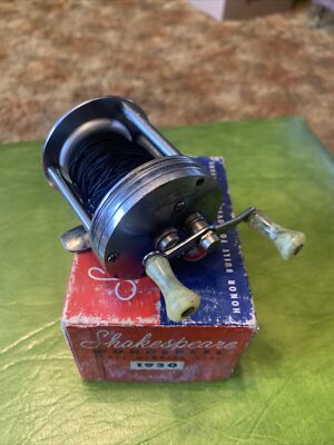 Vintage Shakespeare 1920 Wondereel Model FK Fishing Reel With