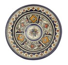 Moroccan Ceramic Plate Salad Pasta Bowl Serving Handmade Wall Hanging 8" Small