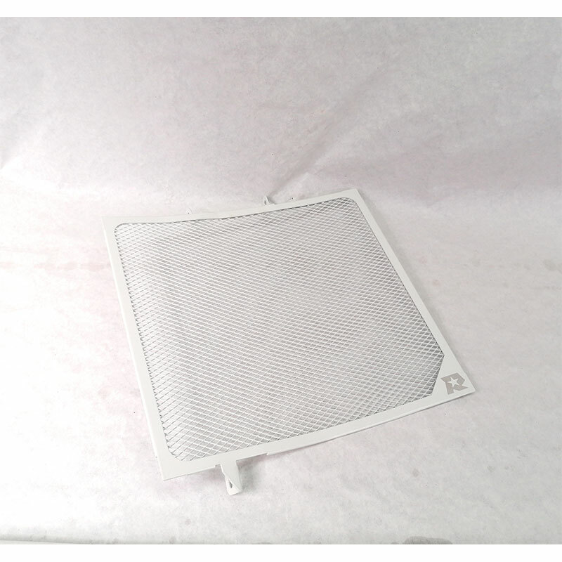 Grille de radiateur blanche haut de gamme SMB MOTO PARTS pour Triumph Daytona 675