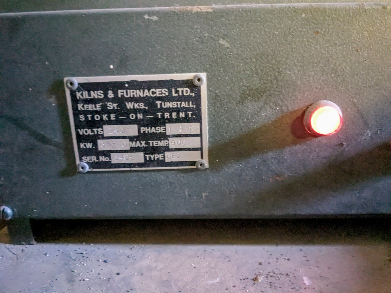 Small Tabletop Electric Kiln with digital controller eBay