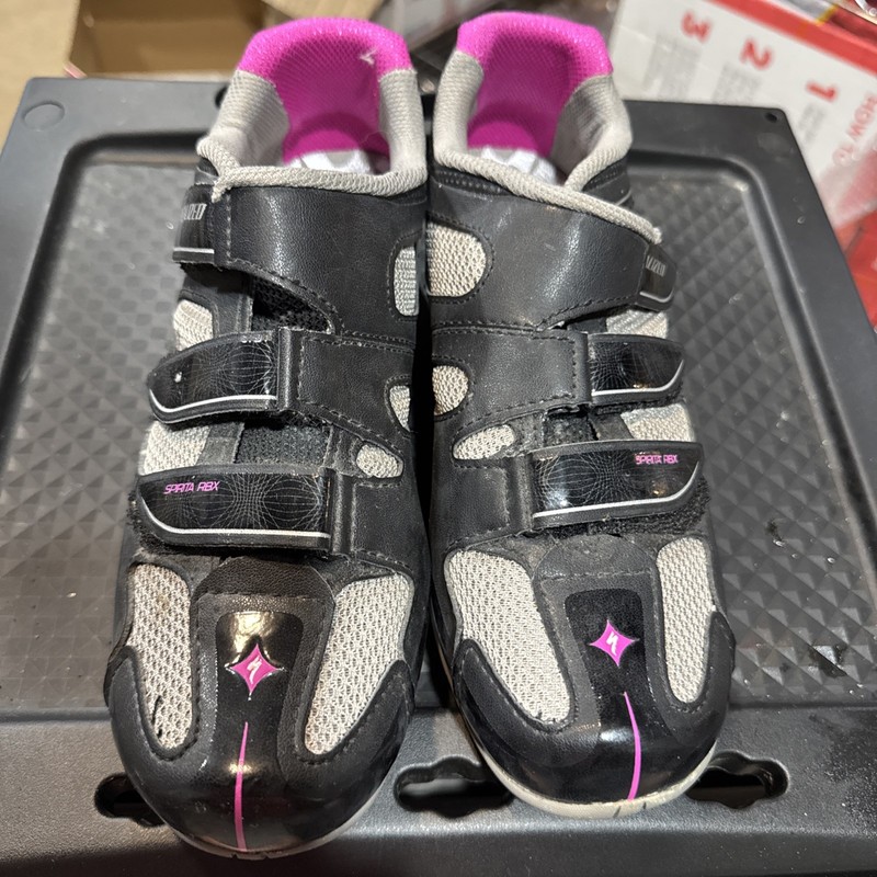 Specialized Body Geometry Spirits RBX Women’s Black/Pink/Gray 8.5 US/ 39.5 EU